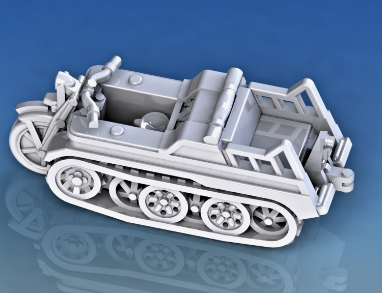 WW2 SdKfz 2 Kettengrad (2 pack) 06mm image 0