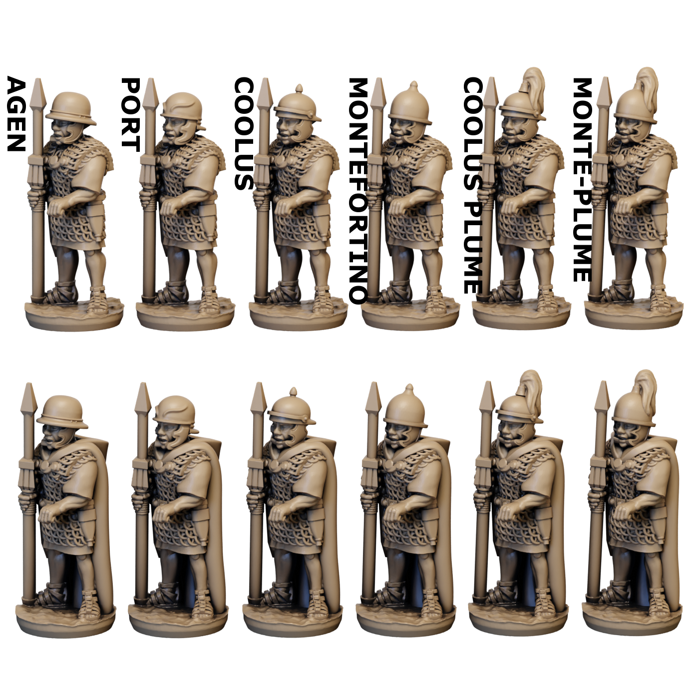 15mm Late Republic Roman Legionaries Standing Pack Breaker image 2