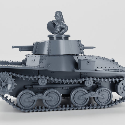 WW2 Japanese Type 4 Ke-Nu Light Tank 15mm image 0