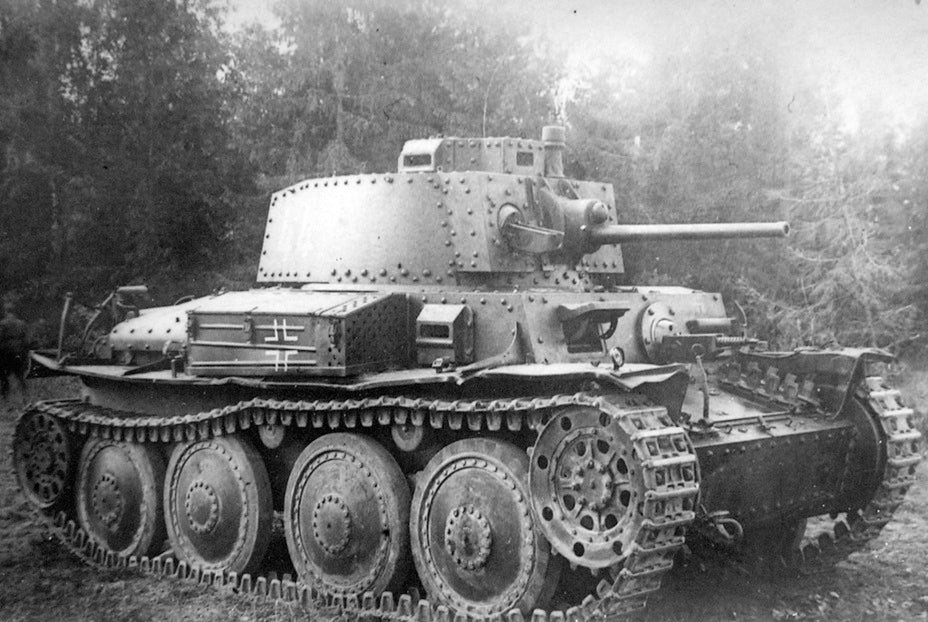 WW2 Panzer 38T 06mm image 0