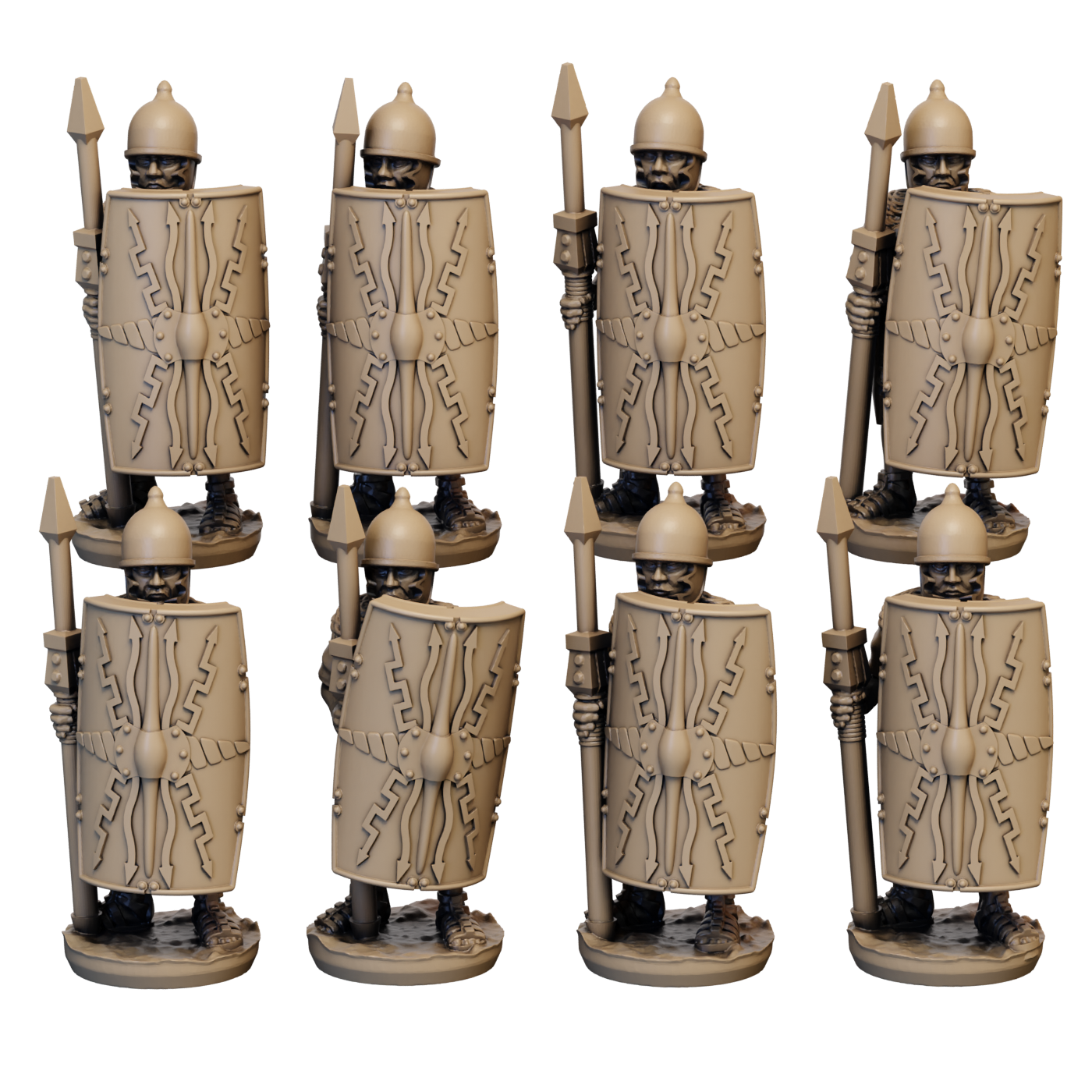 15mm Late Republic Roman Legionaries Standing Pack Breaker image 0