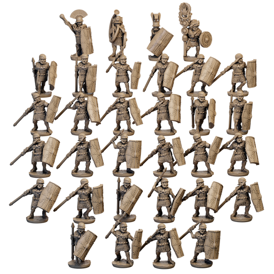 15mm Late Republic Roman Legionaries Throwing Pila Unit image 0