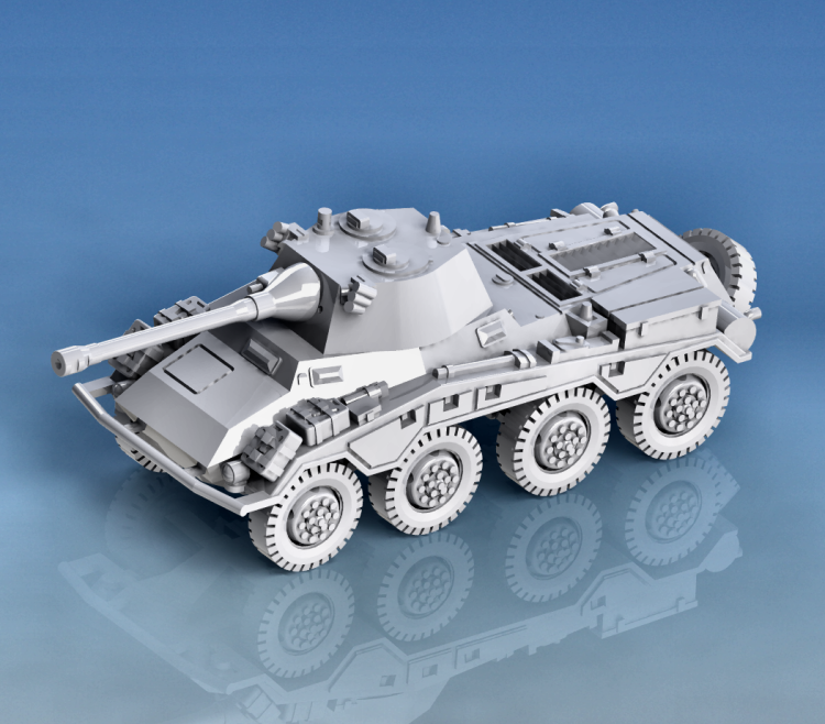 WW2 SdKfz 234 06mm image 1