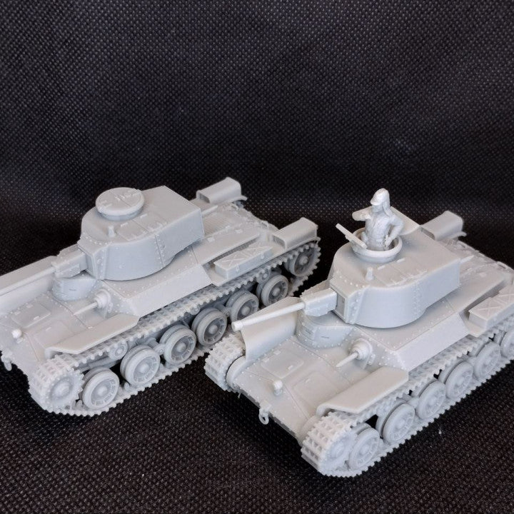 WW2 Japanese Type 97 Chi-Ha Kai Medium Tank 15mm image 0