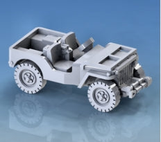 WW2 USA Europe Jeep 06mm (2 pack) image 0