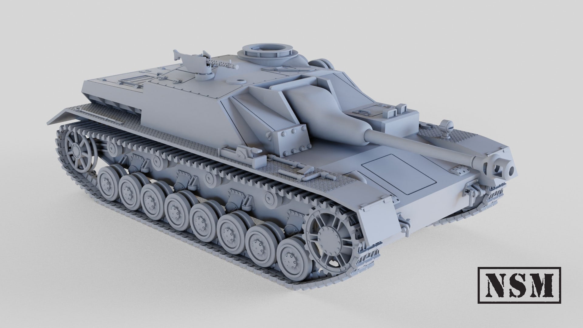 WW2 Stug IV 15mm image 0