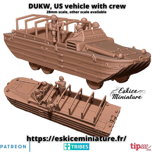 WW2 US Pacific DUKW 15mm image 0