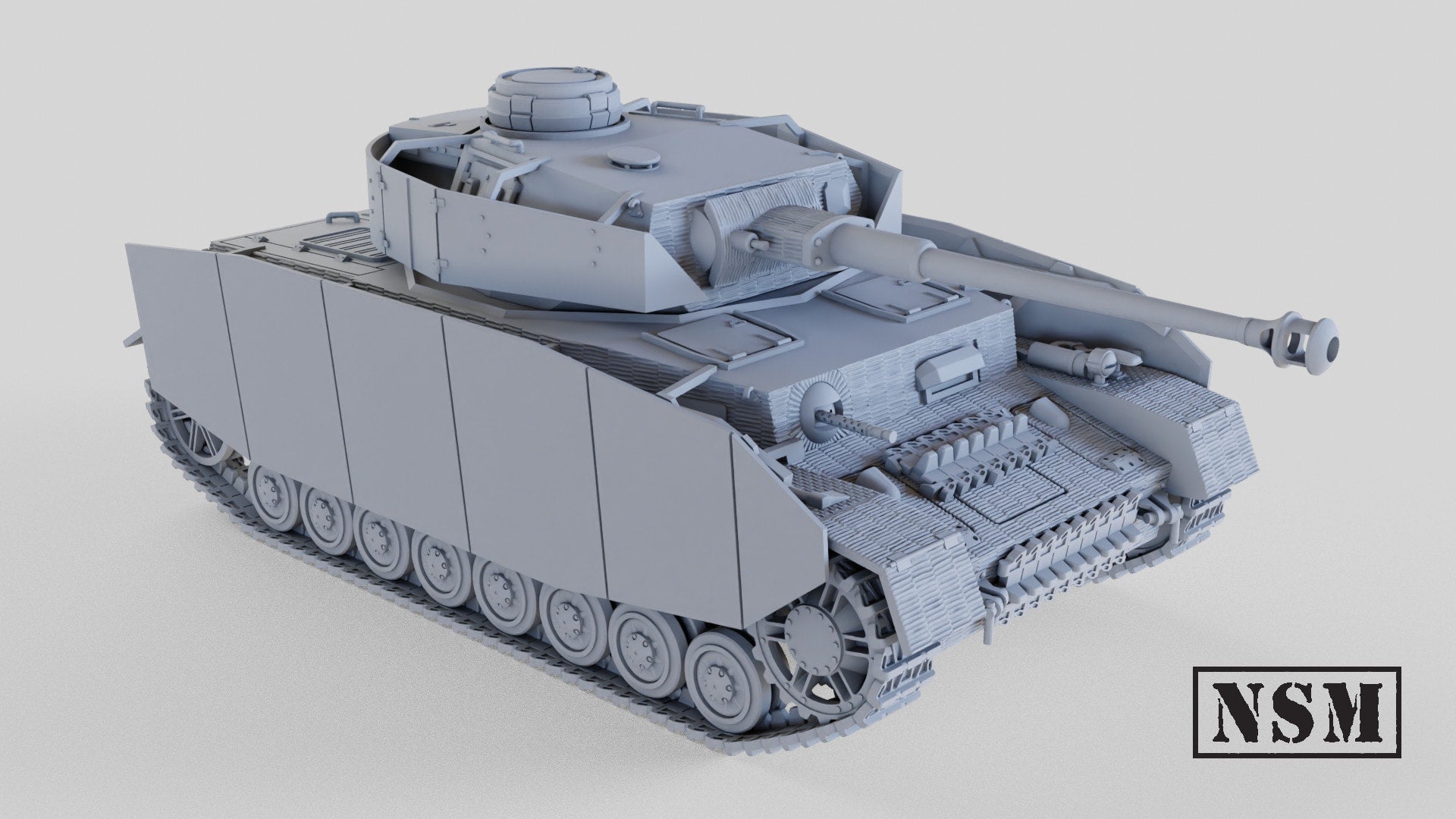 WW2 Panzer IV 15mm image 0