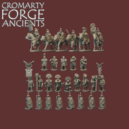 10mm Early Imperial Romans: Command Pack image 0