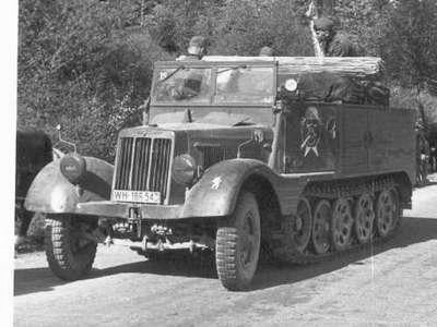 WW2 SdKfz 11 Halftrack 06mm image 0