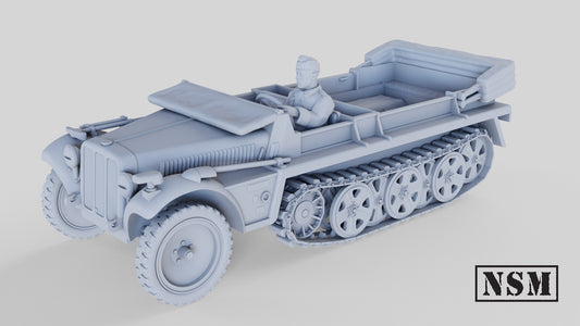 WW2 SdKfz 10 Halftrack 12mm image 0